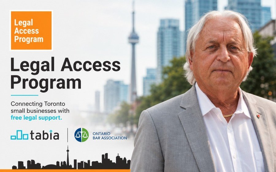 Legal Access Program artwork: connecting Toronto small businesses with free legal support